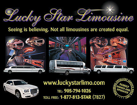 Lucky Star Limousine Service - Perfect Wedding Guide Advertisement